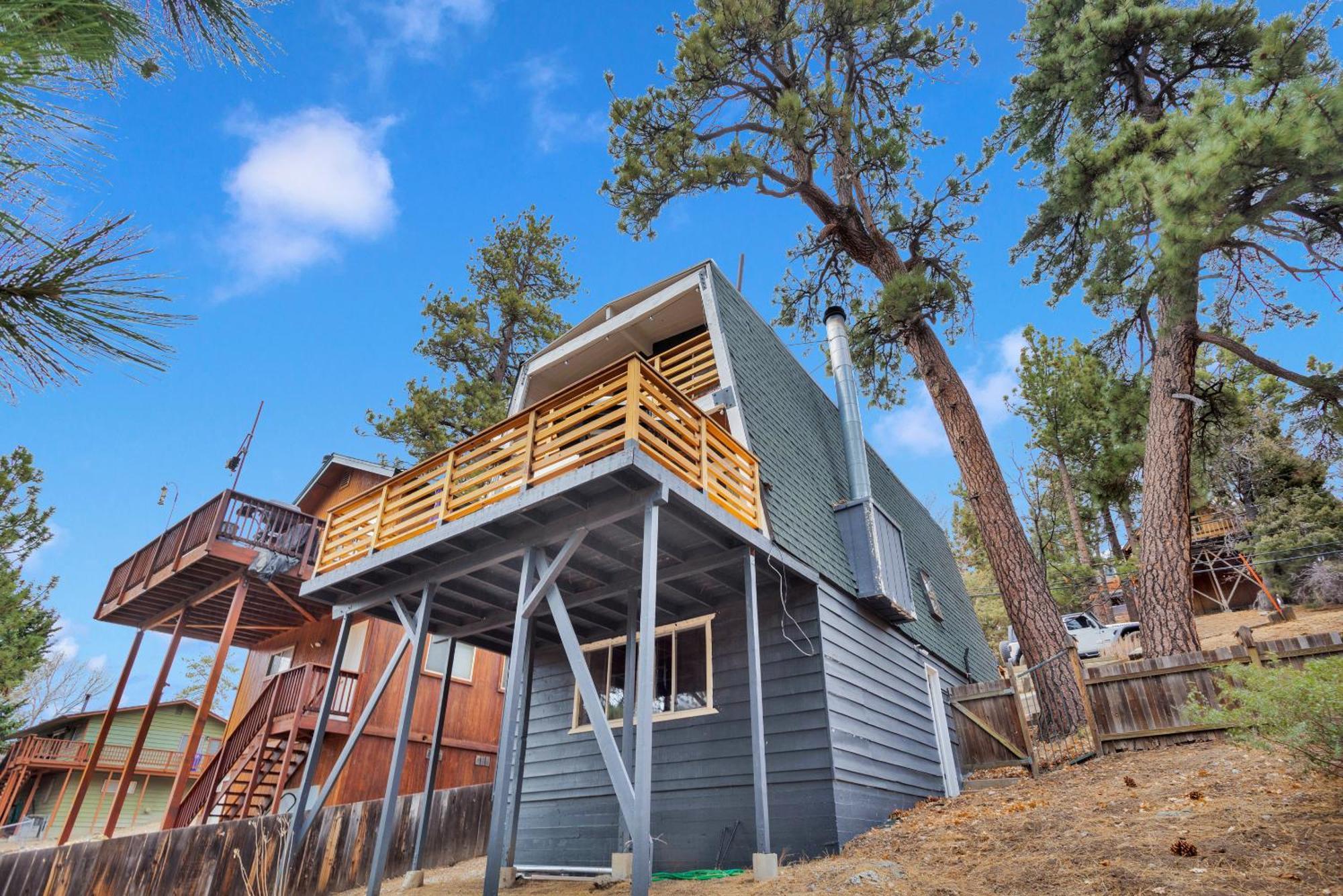 Cozy Crescent Tree Cabin Near Bear Mountain Big Bear Lake Exterior foto