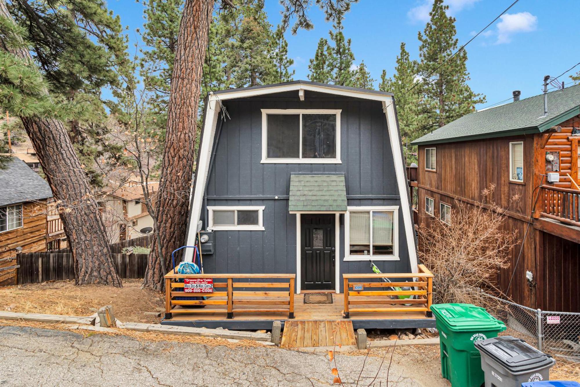Cozy Crescent Tree Cabin Near Bear Mountain Big Bear Lake Exterior foto